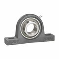 Iptci Pillow Block Ball Bearing Mounted Unit, .5 in Bore, Set Screw Locking, Non-Relubricatable SBLP201-8N